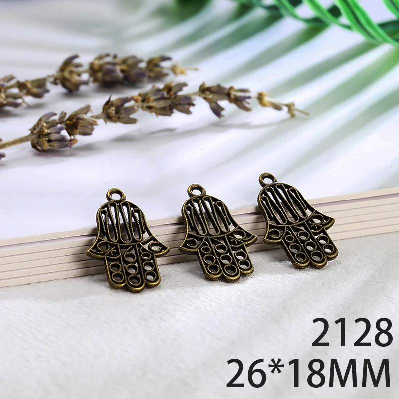 26*18mm 10pcs Double-Sided Hand Alloy Pendant For Diy Jewelry Making 2 Colors Antique Silver Antique Bronze No.2128
26*18mm 10pcs Double-Sided Hand Alloy Pendant For Diy Jewelry Making 2 Colors Antique Silver Antique Bronze No.2128