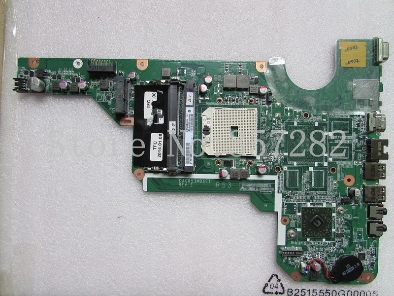 Материнская плата для ноутбука HP Pavilion G4 2000 G6 G7 683029 501 001 материнская DA0R53MB6E0 DA0R53MB6E1|hp
