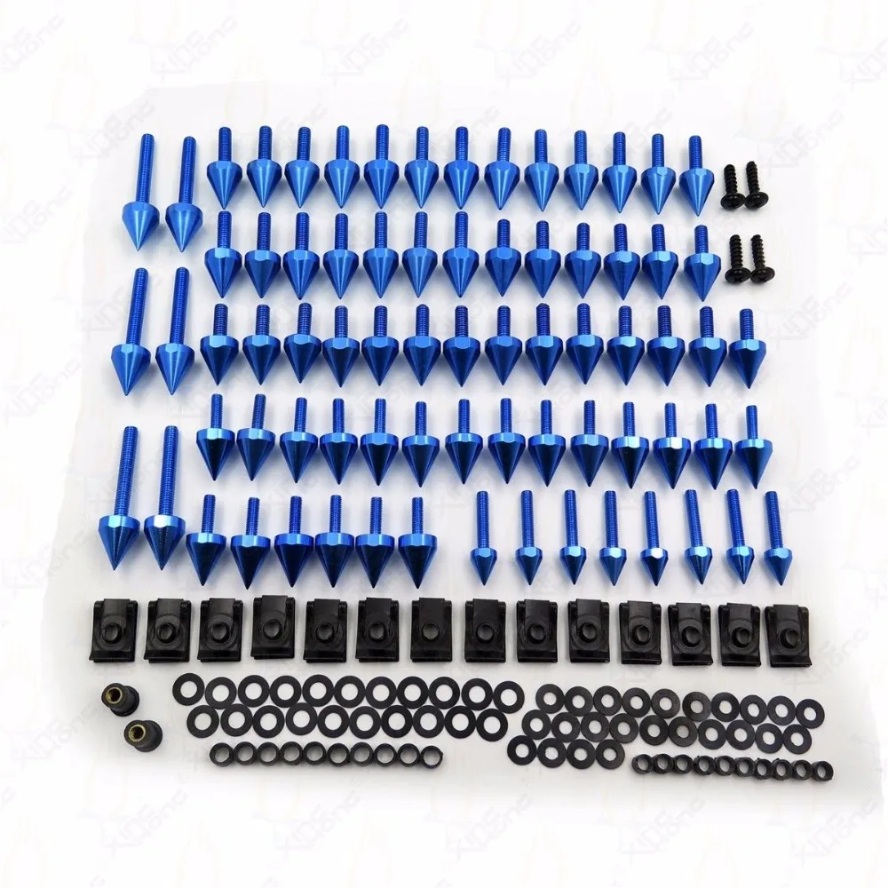 Universal Motorcycle Sportbike Fairing Windscreen Bolts Kit Fastener Clips Spike Screws Pack For Kawasaki Ninja 250R 300 500
Universal Motorcycle Sportbike Fairing Windscreen Bolts Kit Fastener Clips Spike Screws Pack For Kawasaki Ninja 250R 300 500
