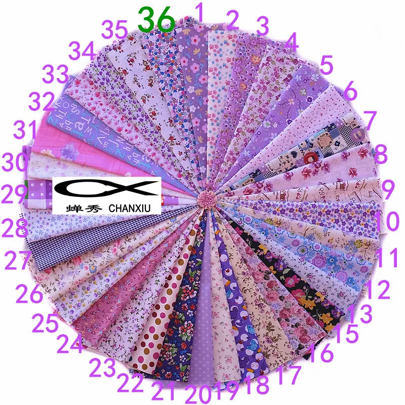 36 цветов 100% хлопок Ткань DIY лоскутное одеяние hometextile ткани для лоскутного шитья для сумки платье фиолетовый 20*30 см
36 цветов 100% хлопок Ткань DIY лоскутное одеяние hometextile ткани для лоскутного шитья для сумки платье фиолетовый 20*30 см