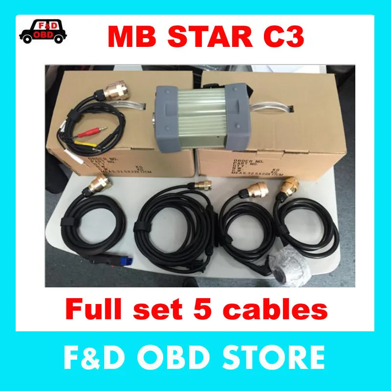 2019 новейший mb star c3 MB Multiplex Star C3 без программного обеспечения для
