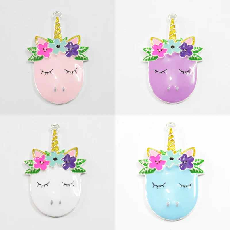 ( Choose Color First ) 50mm*33mm 10pcs/bag Full Enamel Glittler Sleeping Unicorn Pendant For Chunky Kids Jewelry Making
( Choose Color First ) 50mm*33mm 10pcs/bag Full Enamel Glittler Sleeping Unicorn Pendant For Chunky Kids Jewelry Making