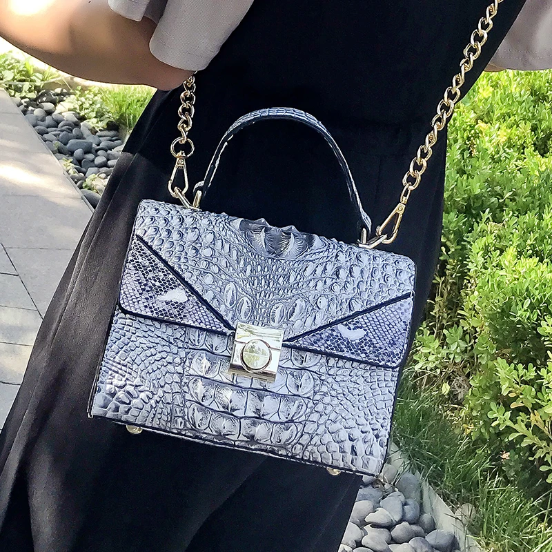 Luxury Women Pu Leather Handbags Shoulder Bag Fashion Designer Ladies Chain Crossbody Bags High Quality Crocodile Messenger Bags
Luxury Women Pu Leather Handbags Shoulder Bag Fashion Designer Ladies Chain Crossbody Bags High Quality Crocodile Messenger Bags