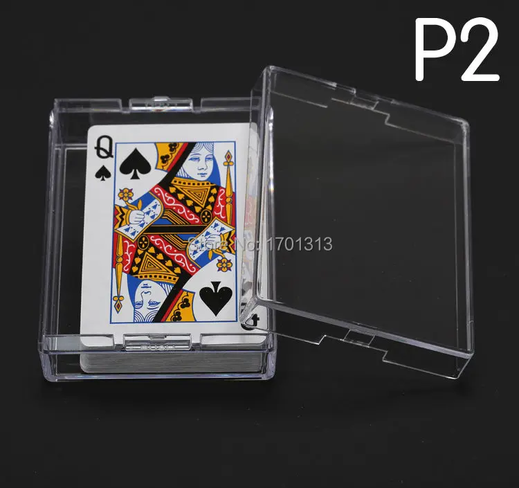 Polystyrene Transparent Playing CARDS plastic box PS Storage Poker box packing material P2
Polystyrene Transparent Playing CARDS plastic box PS Storage Poker box packing material P2