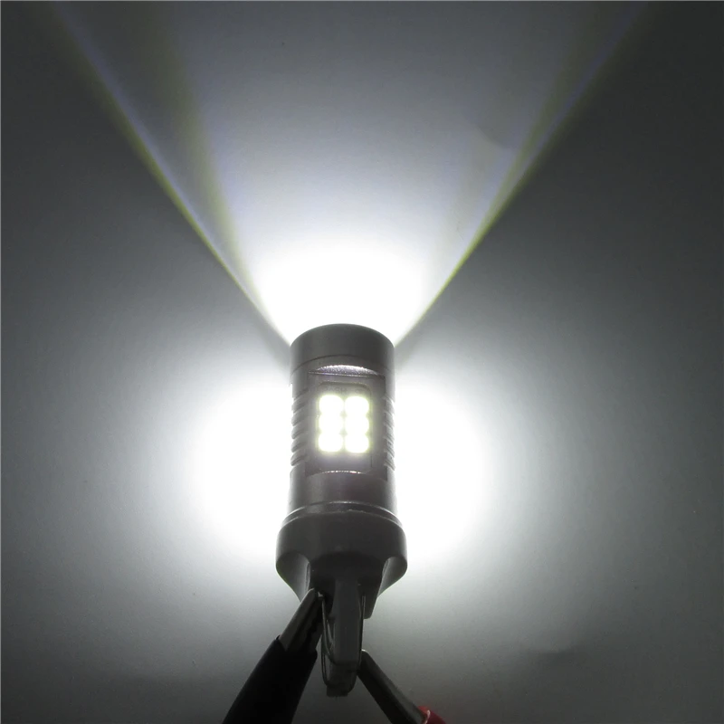 NEW 2PCS* CANBUS T20 7440 7443 21LED Samsung 2835 21SMD Reverse Backup Turn Signals Reverse Lamp Sourcing Light Brake Lights
NEW 2PCS* CANBUS T20 7440 7443 21LED Samsung 2835 21SMD Reverse Backup Turn Signals Reverse Lamp Sourcing Light Brake Lights