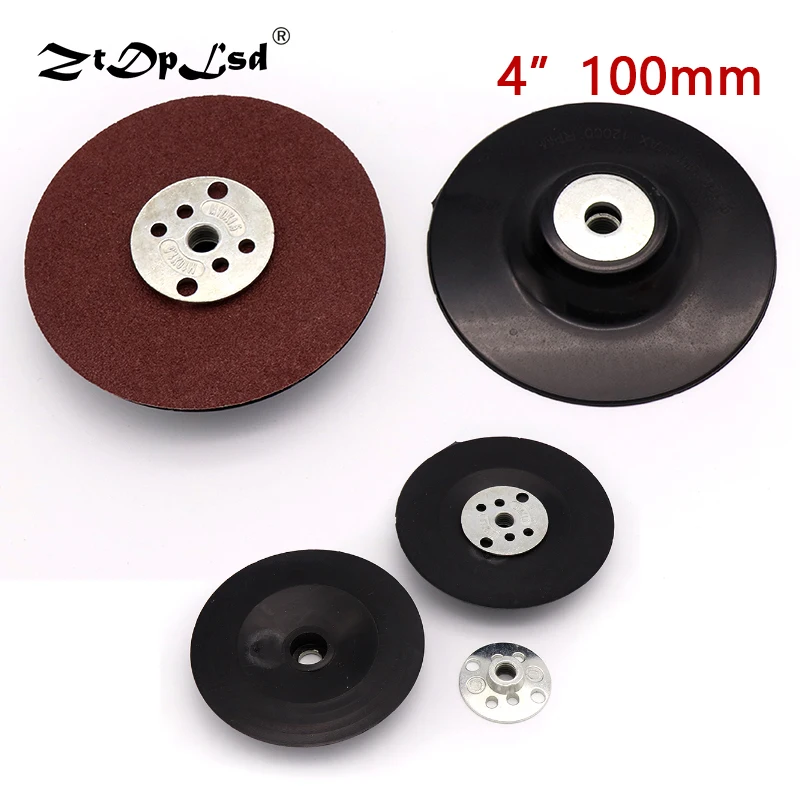 1Pcs 4Inch 100mm Steel Paper Sticky Grinding Tray Sanding Gasket Rubber Pad Sandpaper Sucker Discs For Woodworking Metal Disc
1Pcs 4Inch 100mm Steel Paper Sticky Grinding Tray Sanding Gasket Rubber Pad Sandpaper Sucker Discs For Woodworking Metal Disc