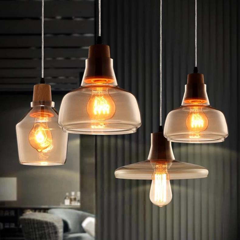 Loft glass pendant light cafe simple bar lighting personalized Nordic garden single head glass lamp
Loft glass pendant light cafe simple bar lighting personalized Nordic garden single head glass lamp