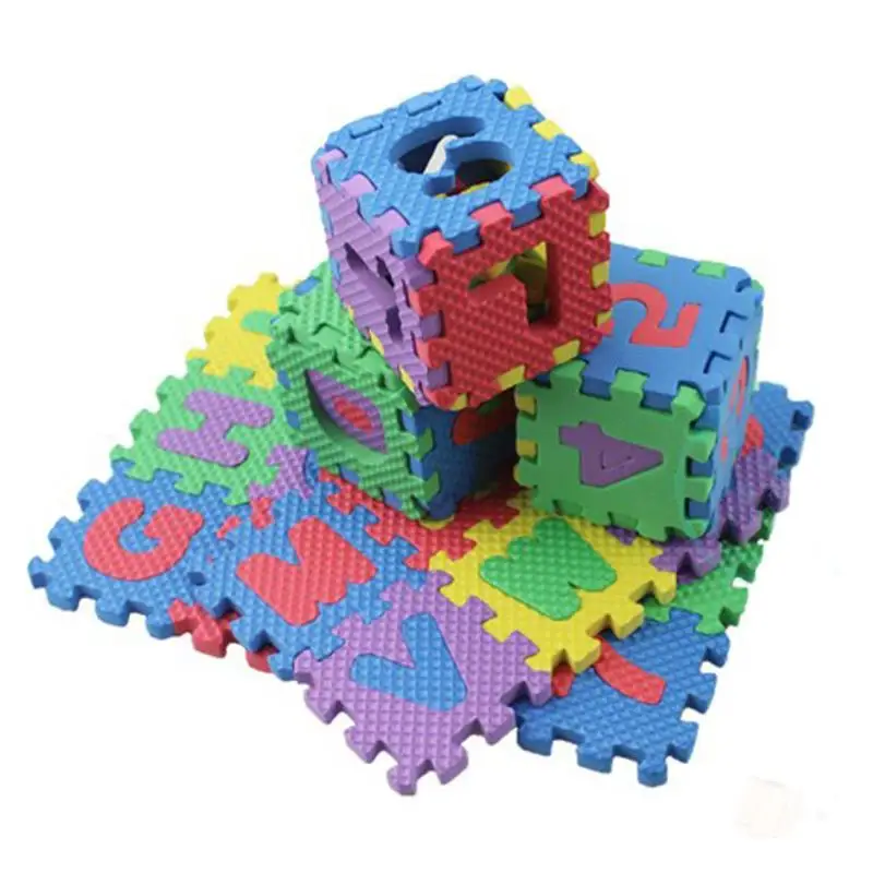 36pcs/Set Mini Children Alphabet Letters Numerals Puzzle Colorful Kids Rug Play Mat Soft Floor Crawling Mat Kids Educational Toy
36pcs/Set Mini Children Alphabet Letters Numerals Puzzle Colorful Kids Rug Play Mat Soft Floor Crawling Mat Kids Educational Toy