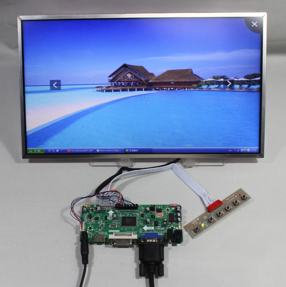 HD MI VGA DVI Audio LCD Controller board M.NT68676+15.6inch B156HW01 LP156WF1 N156HGE 1920x1080 lcd
HD MI VGA DVI Audio LCD Controller board M.NT68676+15.6inch B156HW01 LP156WF1 N156HGE 1920x1080 lcd