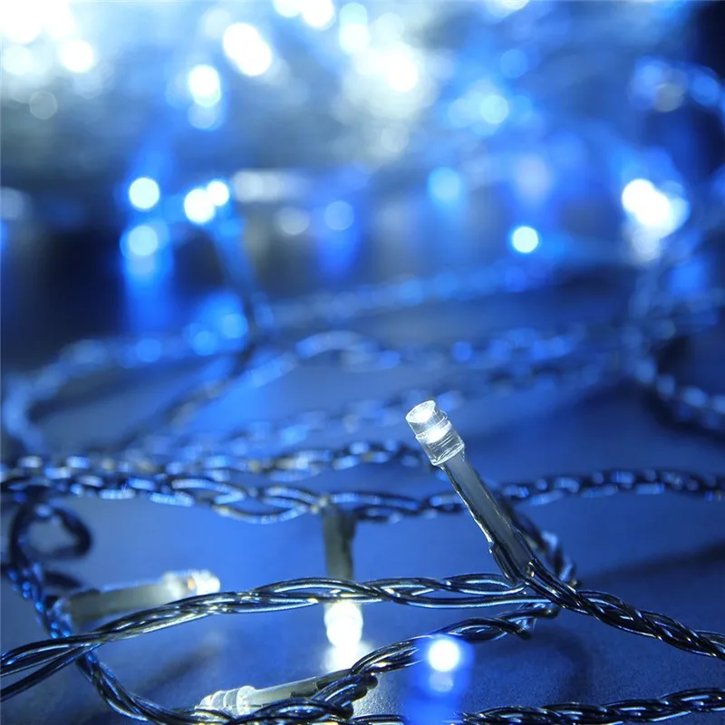 Waterproof Blue and white Led String Fairy Light 100m Christmas Lights 220V warm cool white For Wedding Party Holiday Light
Waterproof Blue and white Led String Fairy Light 100m Christmas Lights 220V warm cool white For Wedding Party Holiday Light