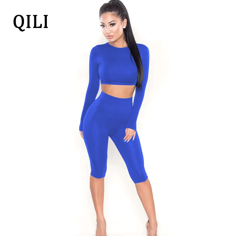 QILI Women Long Sleeve 2 piece Set Casual Jumpsuit Rompers High Quality Solid Bodycon Romper Womens Comfortable Jumpsuit
QILI Women Long Sleeve 2 piece Set Casual Jumpsuit Rompers High Quality Solid Bodycon Romper Womens Comfortable Jumpsuit