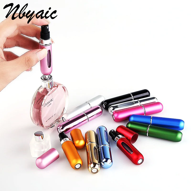 Travel Mini Refillable Conveniet Empty Atomizer Perfume Bottles Scent Pump Spray Case parfum airless pump cosmetic container 5cc
Travel Mini Refillable Conveniet Empty Atomizer Perfume Bottles Scent Pump Spray Case parfum airless pump cosmetic container 5cc