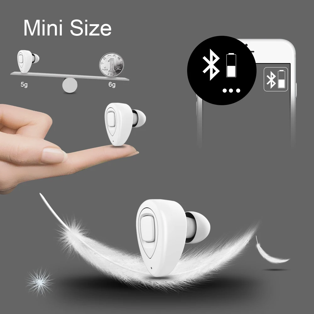 Беспроводные наушники XIAOWU Спортивная мини-гарнитура Hi-Fi музыка Bluetooth 4 2 в с