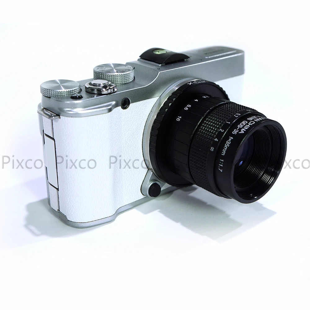 35mm F1.7 1/2' Television TV Lens Lenses Suit for C Mount Camera 35mm focal length F1.7 in Black H0178 for Olympus OM-D E-M1
35mm F1.7 1/2' Television TV Lens Lenses Suit for C Mount Camera 35mm focal length F1.7 in Black H0178 for Olympus OM-D E-M1