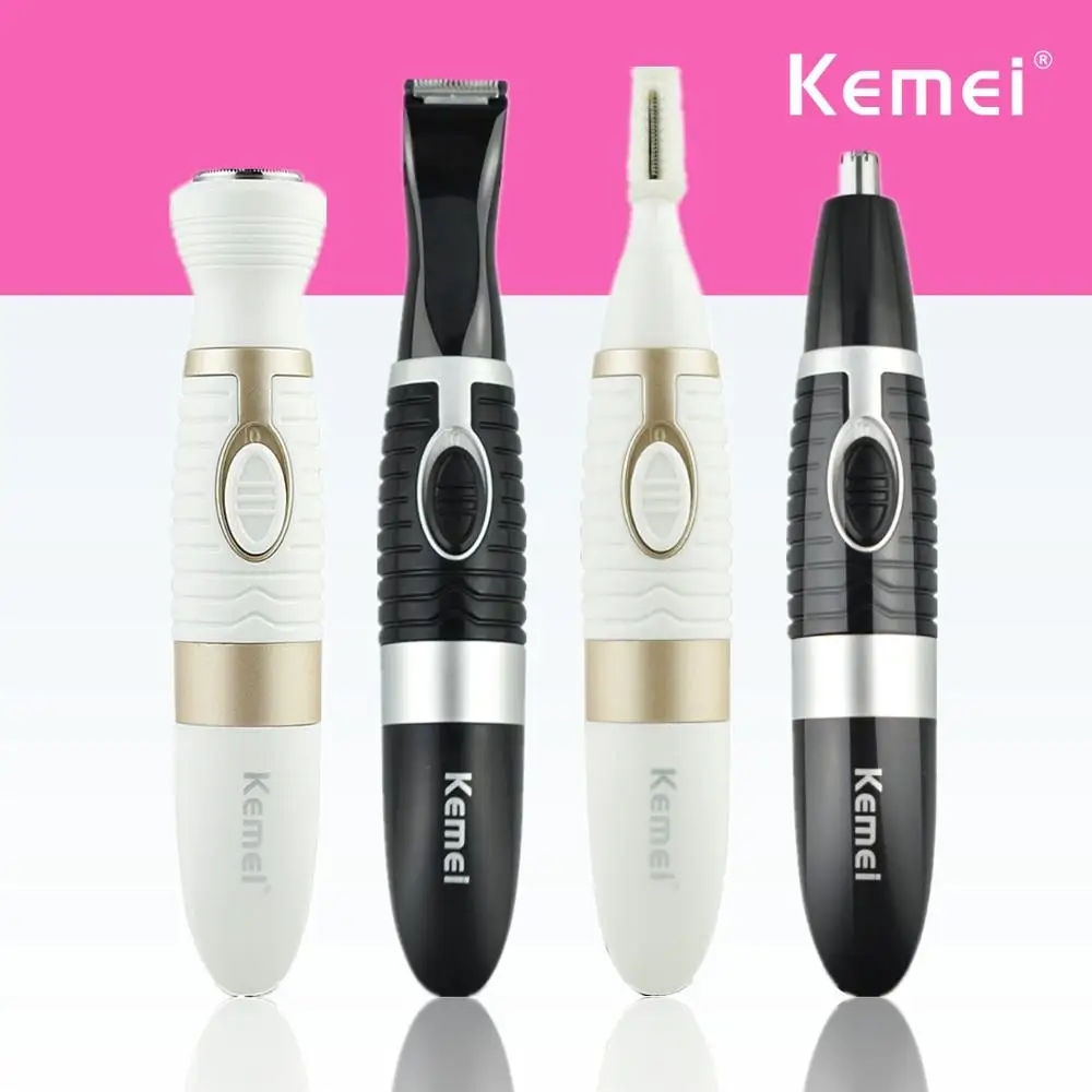 Kemei 4in1 Multifunction Nose Hair Trimmer For Men Trimer Face Ear Hair Removal Shaver Beard Moustache Eyebrow Shaper Shaping
Kemei 4in1 Multifunction Nose Hair Trimmer For Men Trimer Face Ear Hair Removal Shaver Beard Moustache Eyebrow Shaper Shaping