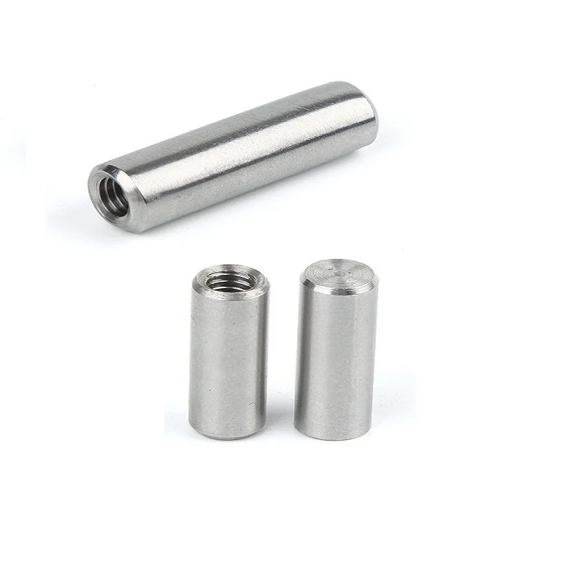 304 stainless steel internal thread cylindrical pin inner tooth pin with hole positioning pin D4 5 6*10 12 16 20 22 25 40 70 80
304 stainless steel internal thread cylindrical pin inner tooth pin with hole positioning pin D4 5 6*10 12 16 20 22 25 40 70 80