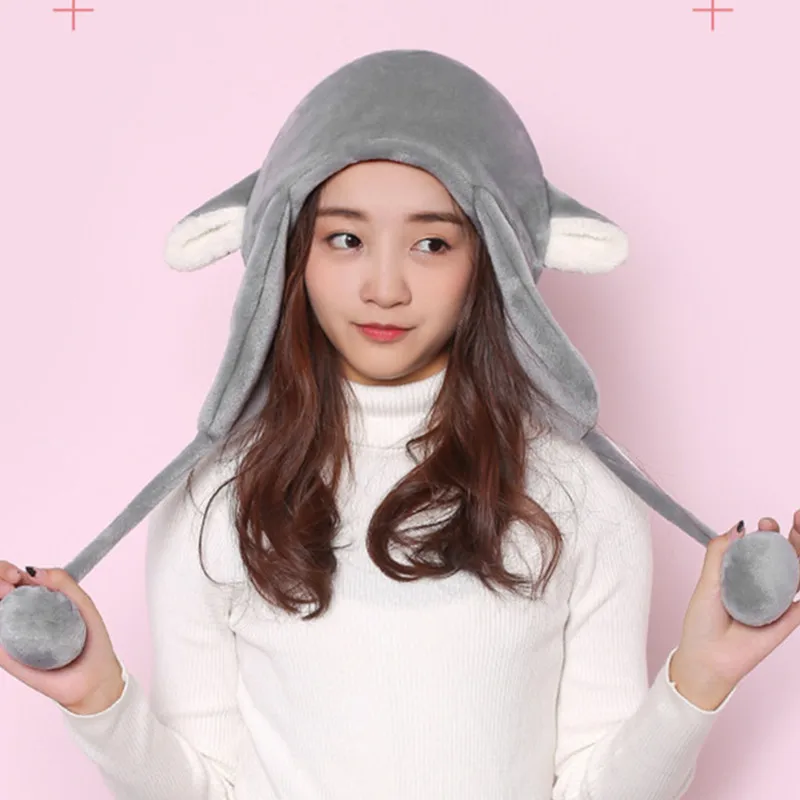 2019 New Lovely Cartoon Winter Warm Thickened Plush Rabbit Ears Hat Cap for Women Skullies & Beanies Christmas Gift AD0716
2019 New Lovely Cartoon Winter Warm Thickened Plush Rabbit Ears Hat Cap for Women Skullies & Beanies Christmas Gift AD0716