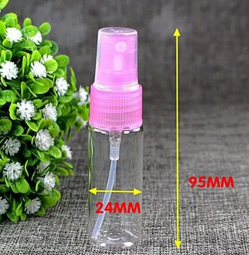 200pcs/lot 20 ml Transparent Plastic Spray Bottle Refillable liquid Bottle Perfume PET Bottle lin3604
200pcs/lot 20 ml Transparent Plastic Spray Bottle Refillable liquid Bottle Perfume PET Bottle lin3604