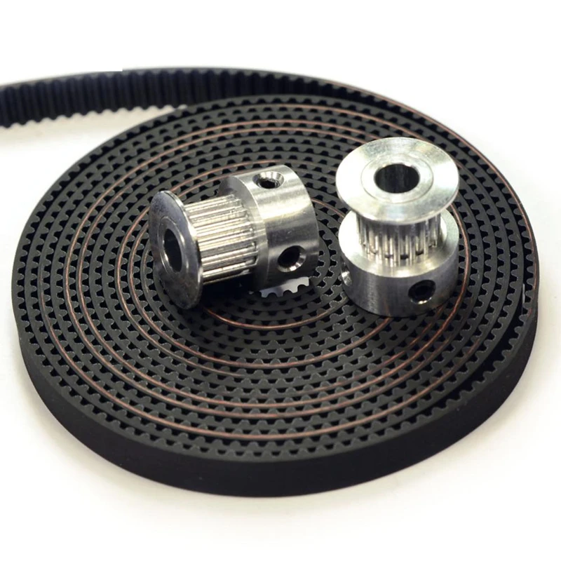 2 шт., алюминиевые шкивы GT2 16T + ремень 2 м для 3D-принтера RepRap Prusa i3 Mendel
2 шт., алюминиевые шкивы GT2 16T + ремень 2 м для 3D-принтера RepRap Prusa i3 Mendel