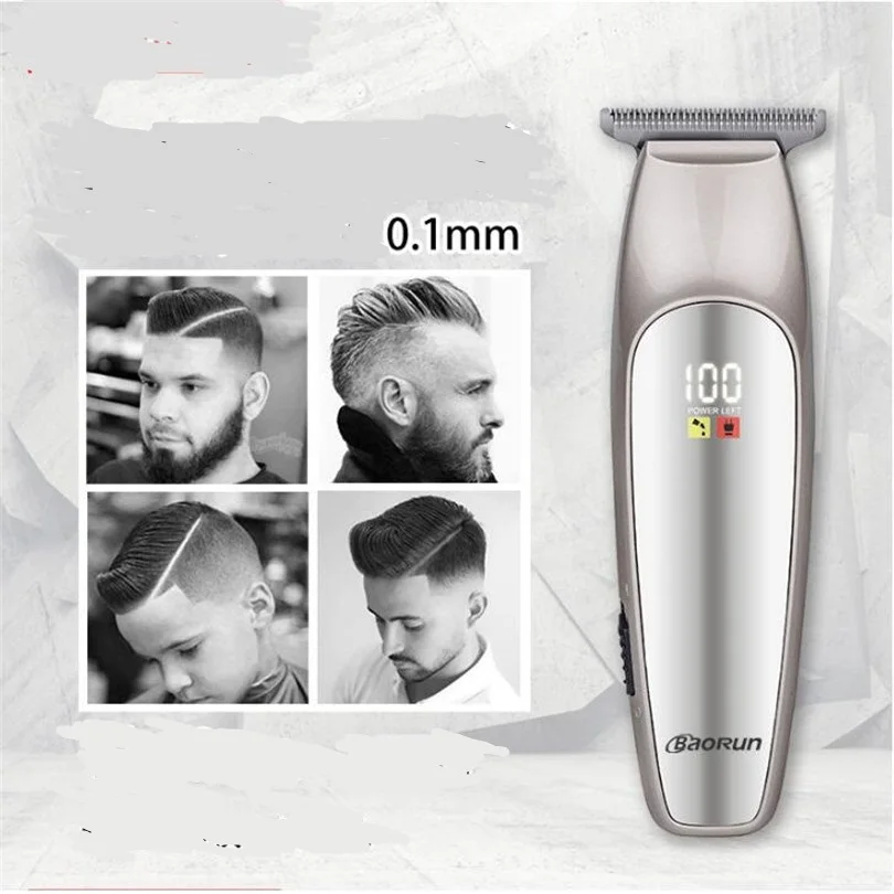 Electric Zero Cutter Clipper 0.1mm Precision Trimmer Fror Man T Blade Head Hair Cutting Machine Outline Fade Style Shaver Razor
Electric Zero Cutter Clipper 0.1mm Precision Trimmer Fror Man T Blade Head Hair Cutting Machine Outline Fade Style Shaver Razor