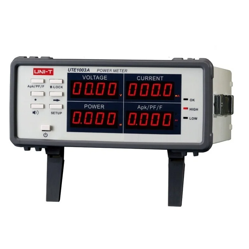 UNI-T UTE1003A Bench TRMS напряжение тока цифровой коэффициент мощности и измеритель мощности Анализатор Диапазон 900 Вт RS232
UNI-T UTE1003A Bench TRMS напряжение тока цифровой коэффициент мощности и измеритель мощности Анализатор Диапазон 900 Вт RS232