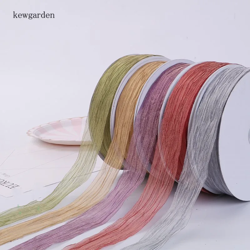Wholesale Packing Webbing 38mm 1.5" Wrinkle Gauze Snow Voile Ribbons Handmade Tape DIY Lace Flower Bowknot Accessories 25Yards
Wholesale Packing Webbing 38mm 1.5" Wrinkle Gauze Snow Voile Ribbons Handmade Tape DIY Lace Flower Bowknot Accessories 25Yards