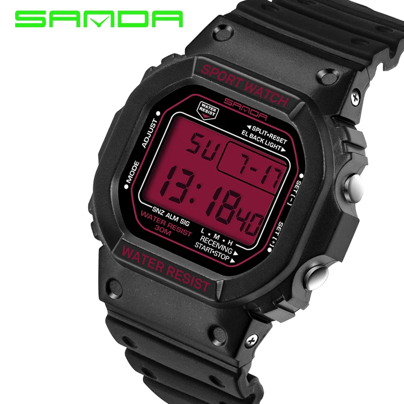 2017 SANDA Sport Watch Women Men Lover's Digital Led Watch Fashion Reloj mujer Ladies Watches Women Waterproof relogio masculino
2017 SANDA Sport Watch Women Men Lover's Digital Led Watch Fashion Reloj mujer Ladies Watches Women Waterproof relogio masculino