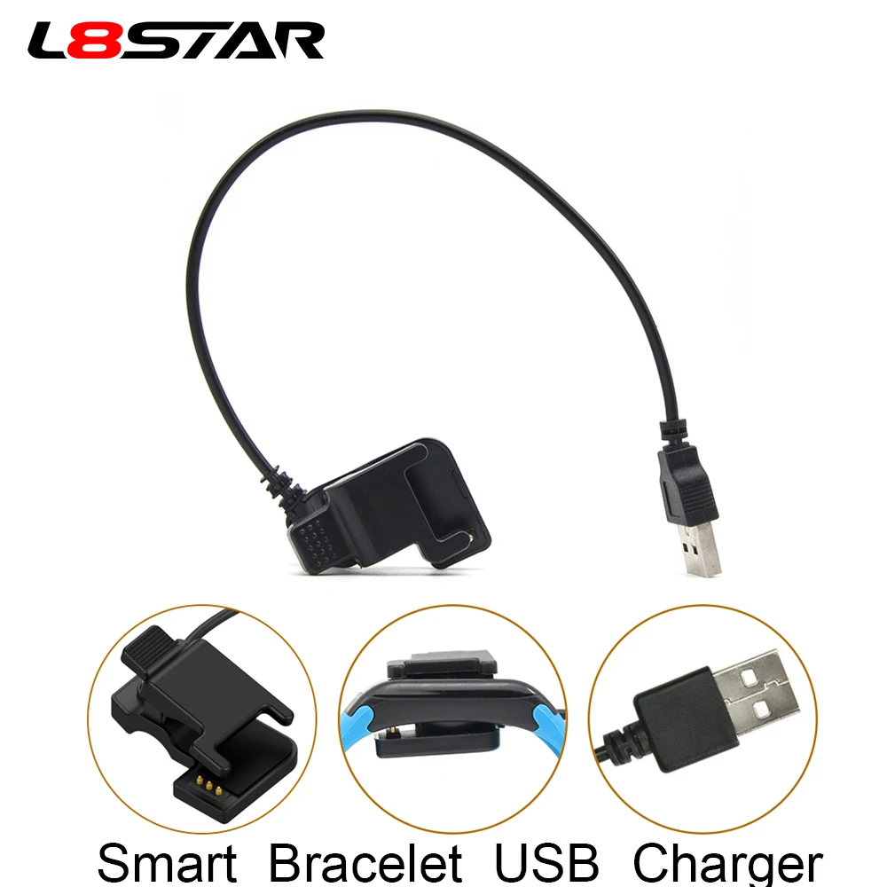 L8star R3 F1 R11 Smart заряжатель USB браслета кабель 3 Pin Совместимость Смарт часы