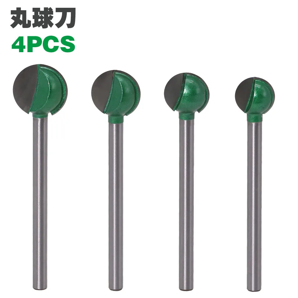 Artwork Blade End Ball Cutter Engraving Round Milling Shank Diameter Router Bit Woodworking Knife Root Carving Hand Tools
Artwork Blade End Ball Cutter Engraving Round Milling Shank Diameter Router Bit Woodworking Knife Root Carving Hand Tools