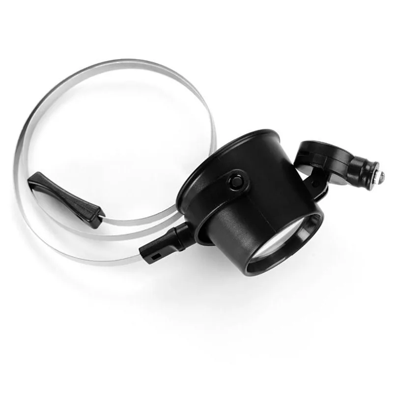 Portable 15X Monocular Zoom Lens Wear Stainless Steel Ring with Magnifying Glass with LED Jewelry Watch Repair Tool Magnifier
Portable 15X Monocular Zoom Lens Wear Stainless Steel Ring with Magnifying Glass with LED Jewelry Watch Repair Tool Magnifier