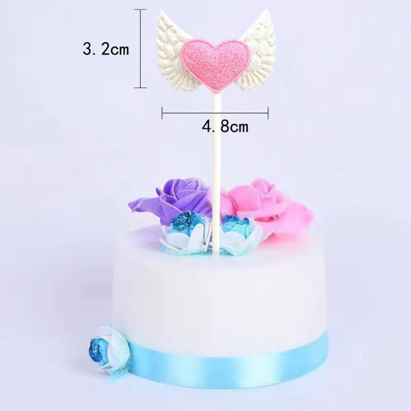 AVEBIEN 4pcs LOVE Angel wings Cake Topper Dessert Decoration for Wedding Birthday Party Cake Topper Pastry Cake Insertion Decor
AVEBIEN 4pcs LOVE Angel wings Cake Topper Dessert Decoration for Wedding Birthday Party Cake Topper Pastry Cake Insertion Decor