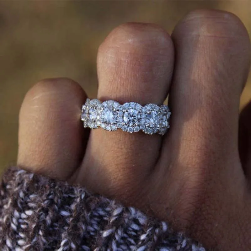 Engagement ring cubic zircon female white crystal boho style female retro fashion lady gift
Engagement ring cubic zircon female white crystal boho style female retro fashion lady gift
