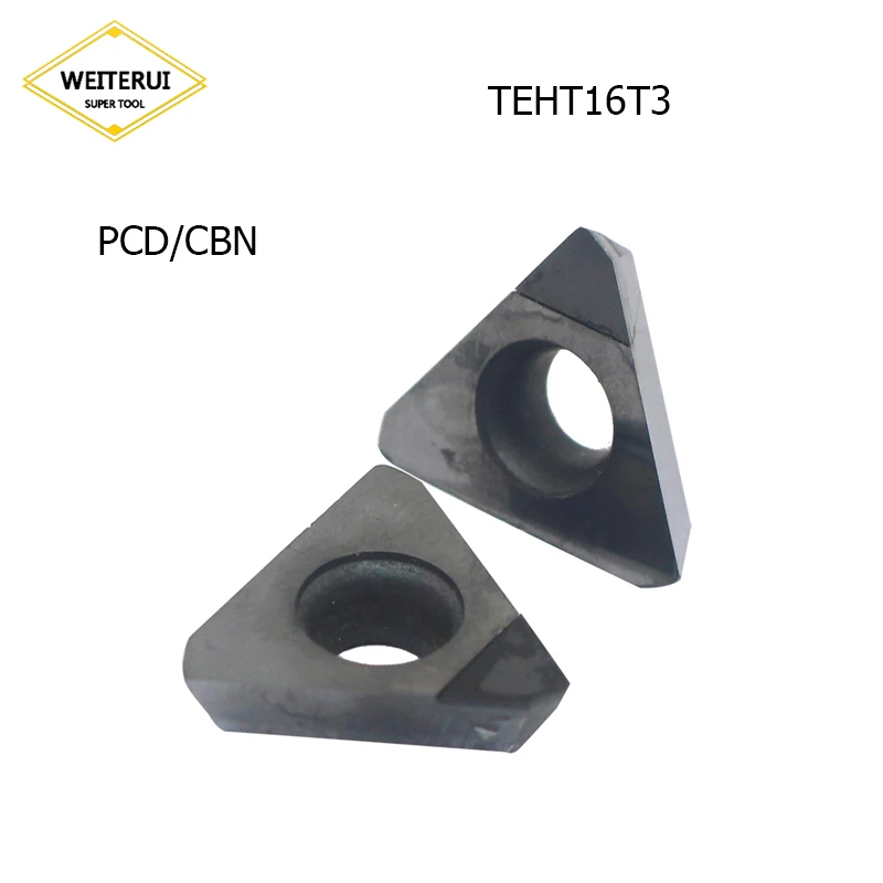 2Pcs TEHT16T3 TEHT 16T3 PCD CBN Diamond Inserts Blade Turning Tool Lathe Tool For CNC
2Pcs TEHT16T3 TEHT 16T3 PCD CBN Diamond Inserts Blade Turning Tool Lathe Tool For CNC