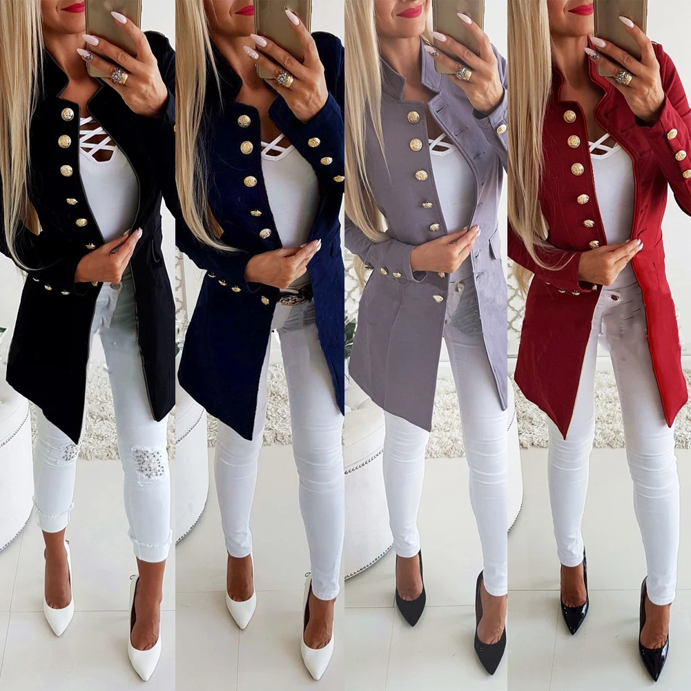 Fashion Autumn Women Blazers and Jackets Women's Suit 2020 New Work Office Lady Suit Slim Business Female Blazer Coat Talever
Fashion Autumn Women Blazers and Jackets Women's Suit 2020 New Work Office Lady Suit Slim Business Female Blazer Coat Talever
