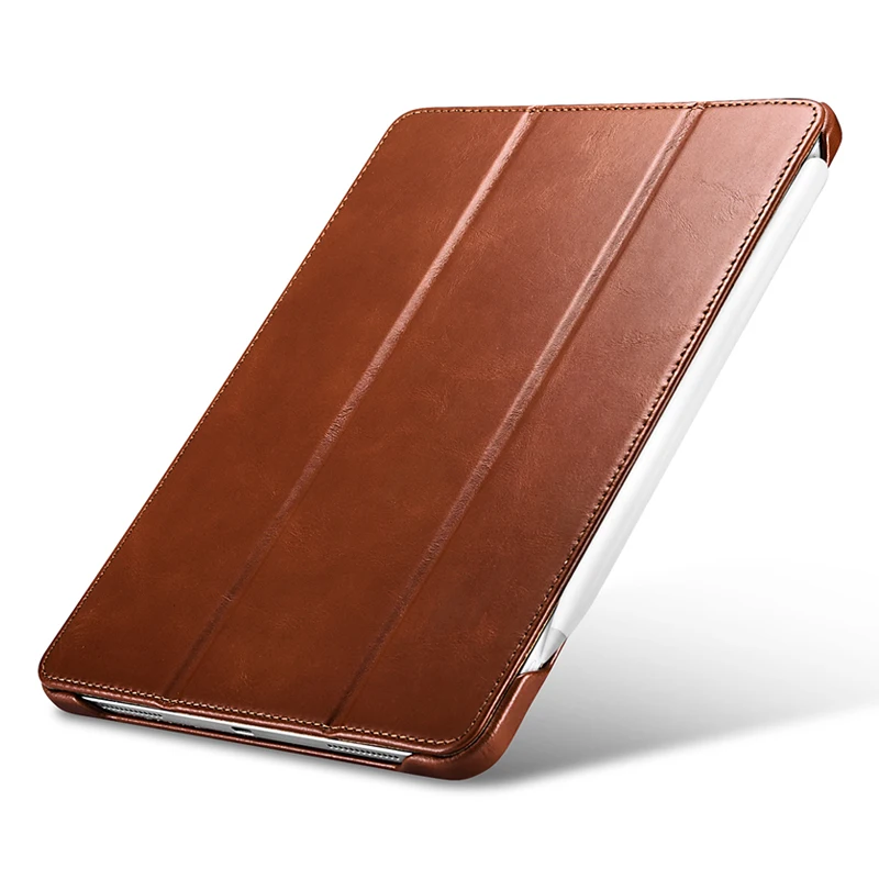 Original ICARER Vintage Genuine Leather Folio Smart Case For Apple iPad Pro 11 2018 Luxury Auto Wake Sleep Flip Case Cover Bags
Original ICARER Vintage Genuine Leather Folio Smart Case For Apple iPad Pro 11 2018 Luxury Auto Wake Sleep Flip Case Cover Bags
