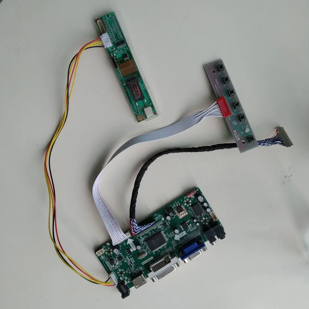 Панель управления для B156XW01 V0/V1/V2 1366X768, экран 15,6 дюйма M.NT68676 HDMI DVI VGA LCD, комплект драйвера платы контроллера «сделай сам»
Панель управления для B156XW01 V0/V1/V2 1366X768, экран 15,6 дюйма M.NT68676 HDMI DVI VGA LCD, комплект драйвера платы контроллера «сделай сам»