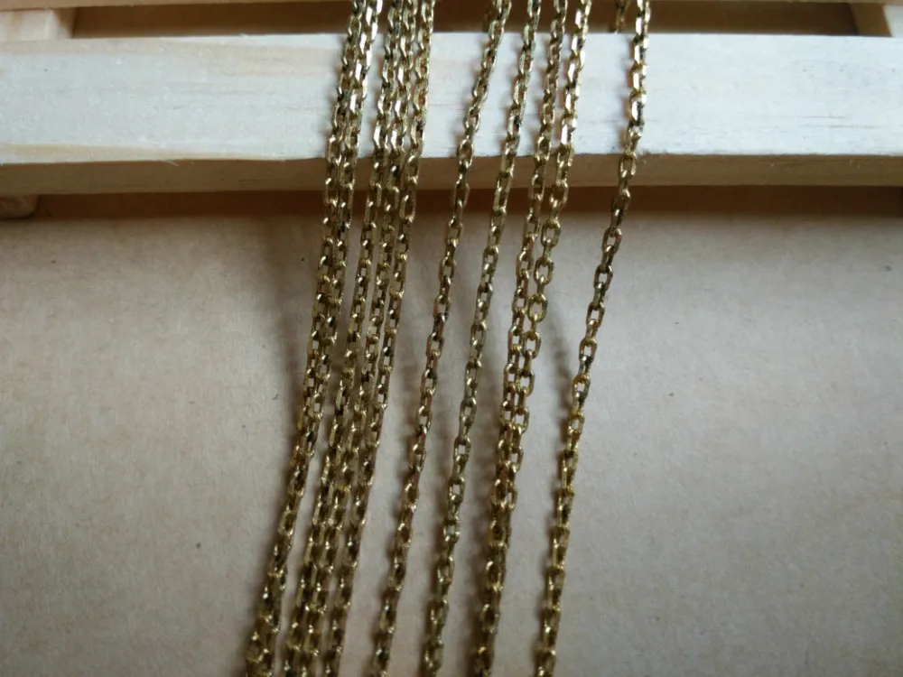 Free shipping bracelet necklace material DIY steel chain accessories Jewelry parts brass chain/2*3MM SMM1106
Free shipping bracelet necklace material DIY steel chain accessories Jewelry parts brass chain/2*3MM SMM1106