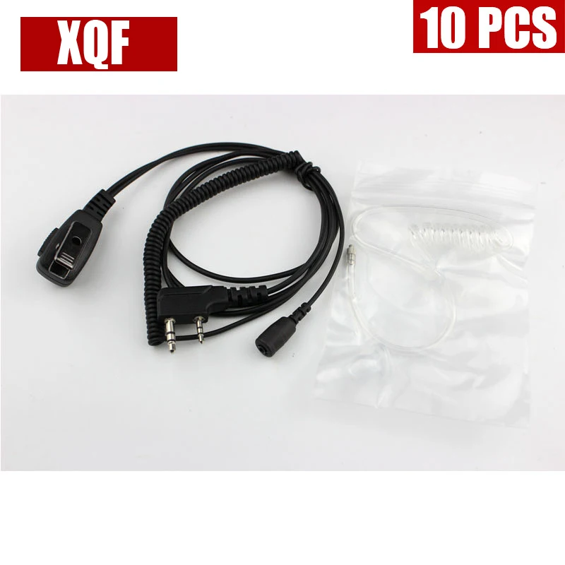 Headset 10PCS Acoustic Air Tube Earpiece Earphone PTT MIC for Kenwood TK-3107 Radio UV-5R UV-5RE Plus UV-B5 UV-B6 GT-3 BF-888S
Headset 10PCS Acoustic Air Tube Earpiece Earphone PTT MIC for Kenwood TK-3107 Radio UV-5R UV-5RE Plus UV-B5 UV-B6 GT-3 BF-888S