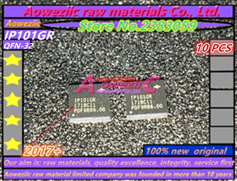 Aoweziic 2017 + 100% новый импортный оригинальный IP101GR QFN-32 трансивер для сетевого управления
Aoweziic 2017 + 100% новый импортный оригинальный IP101GR QFN-32 трансивер для сетевого управления