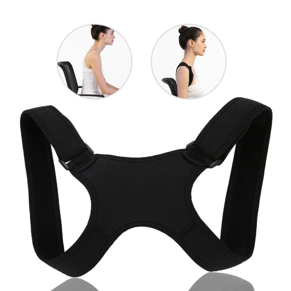Adult Adjustable Clavicle Back Shoulder Posture Corrector Upper Back Brace Shoulder Lumbar Support Belt Corset For Back Posture
Adult Adjustable Clavicle Back Shoulder Posture Corrector Upper Back Brace Shoulder Lumbar Support Belt Corset For Back Posture