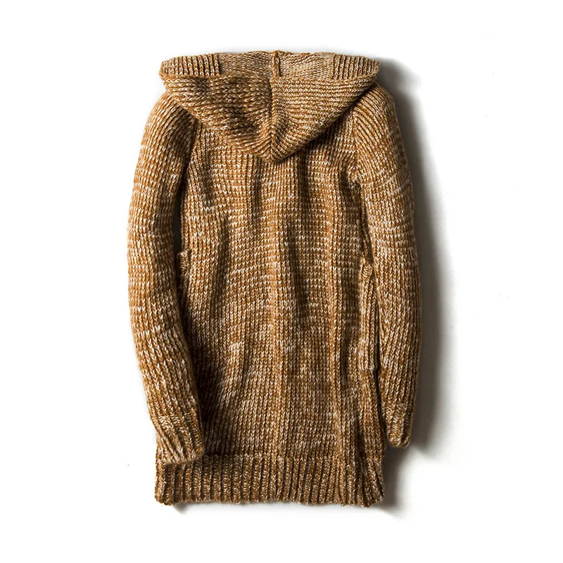 In the long cardigan Hooded Jacket Mens Casual sweater hot New 2018 size thickening
In the long cardigan Hooded Jacket Mens Casual sweater hot New 2018 size thickening