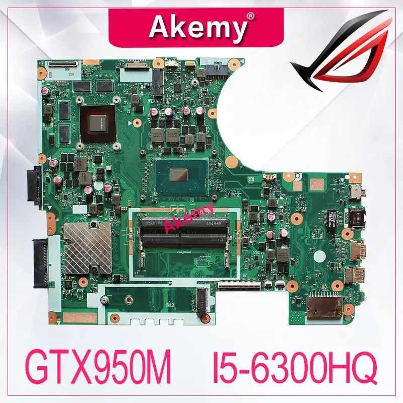 N752VX With I5-6300HQ CPU GTX950M motherboard REV2.0 For Asus N752V N752VX laptop mainboard Tested Working free shipping
N752VX With I5-6300HQ CPU GTX950M motherboard REV2.0 For Asus N752V N752VX laptop mainboard Tested Working free shipping