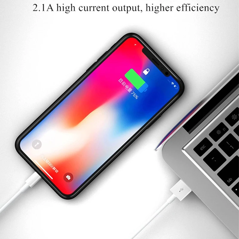 Usb-кабель для iPhone X Xs Max XR 2.1A быстрое устройство зарядки данных кабель 8 7 6 Plus USB