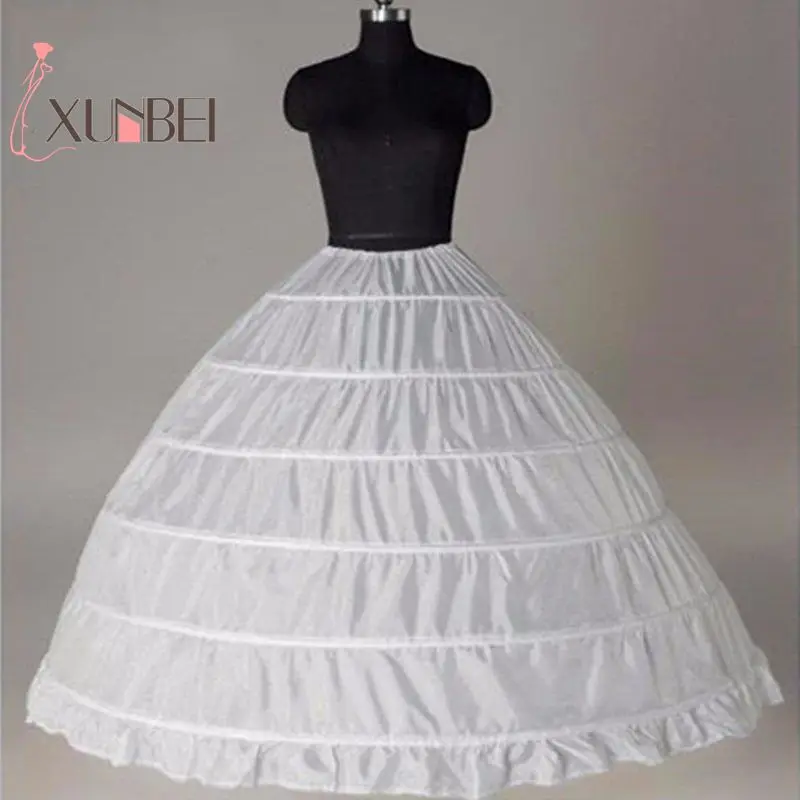 White 6 Hoops Petticoats For Wedding Dresses Underskirt Cheap Price Wedding Accessories For Brial Ball Gown Underskirt
White 6 Hoops Petticoats For Wedding Dresses Underskirt Cheap Price Wedding Accessories For Brial Ball Gown Underskirt