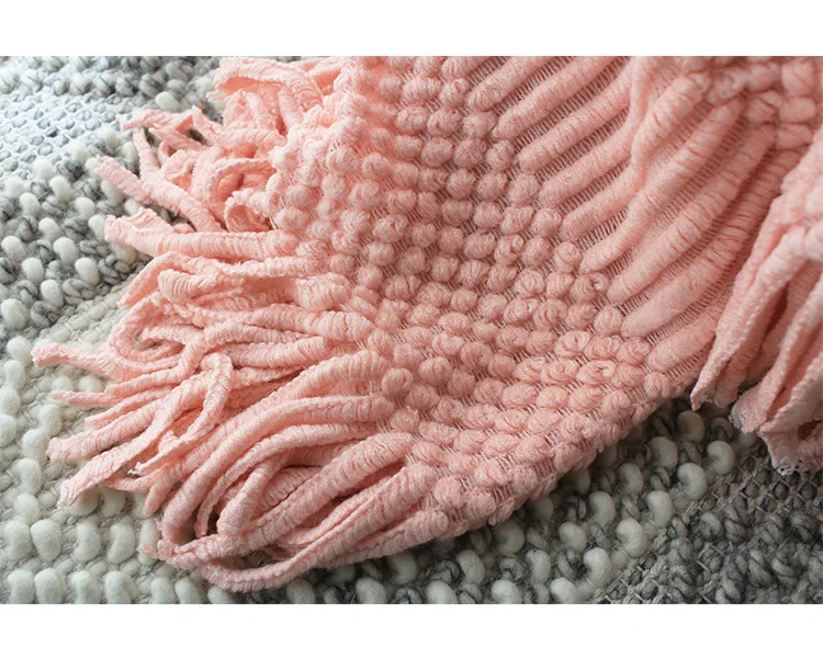 New Nordic Knitting Throw Blankets Yarn Knitted Blanket Home Car Aircondition Beds Boho Plaids Bedspread Bed Knit Blanket
New Nordic Knitting Throw Blankets Yarn Knitted Blanket Home Car Aircondition Beds Boho Plaids Bedspread Bed Knit Blanket