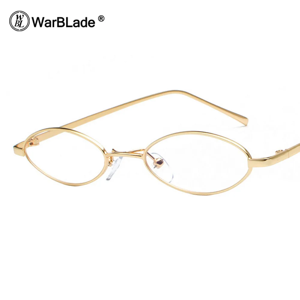WarBLade Small Oval Glasses Frame For Men Retro 2020 Fashion Gold Metal Frame Clear Lens Optical Eyeglasses Frame Women Unisex
WarBLade Small Oval Glasses Frame For Men Retro 2020 Fashion Gold Metal Frame Clear Lens Optical Eyeglasses Frame Women Unisex