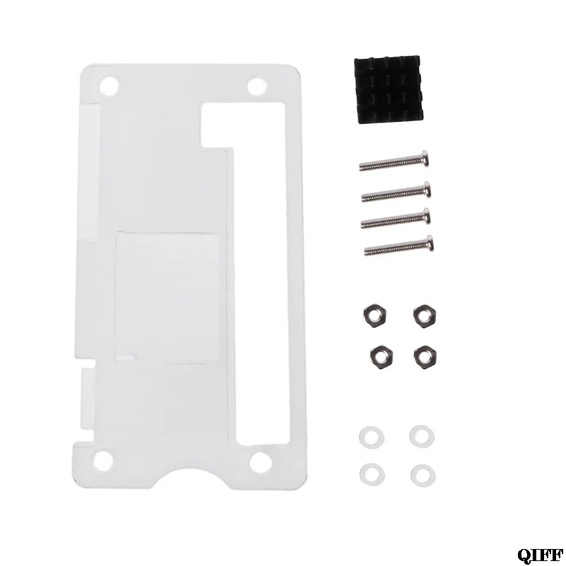 Drop Ship&Wholesale Acrylic Enclosure Case Shell + Aluminum Heat Sink Kit For Raspberry Pi Zero V1.3 APR29
Drop Ship&Wholesale Acrylic Enclosure Case Shell + Aluminum Heat Sink Kit For Raspberry Pi Zero V1.3 APR29