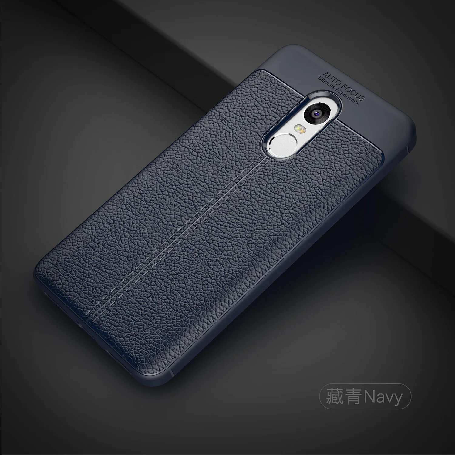 Мягкий ТПУ чехол Wolfsay для Xiaomi Redmi Note 4 кожаный силиконовый с текстурой телефона 4X 5