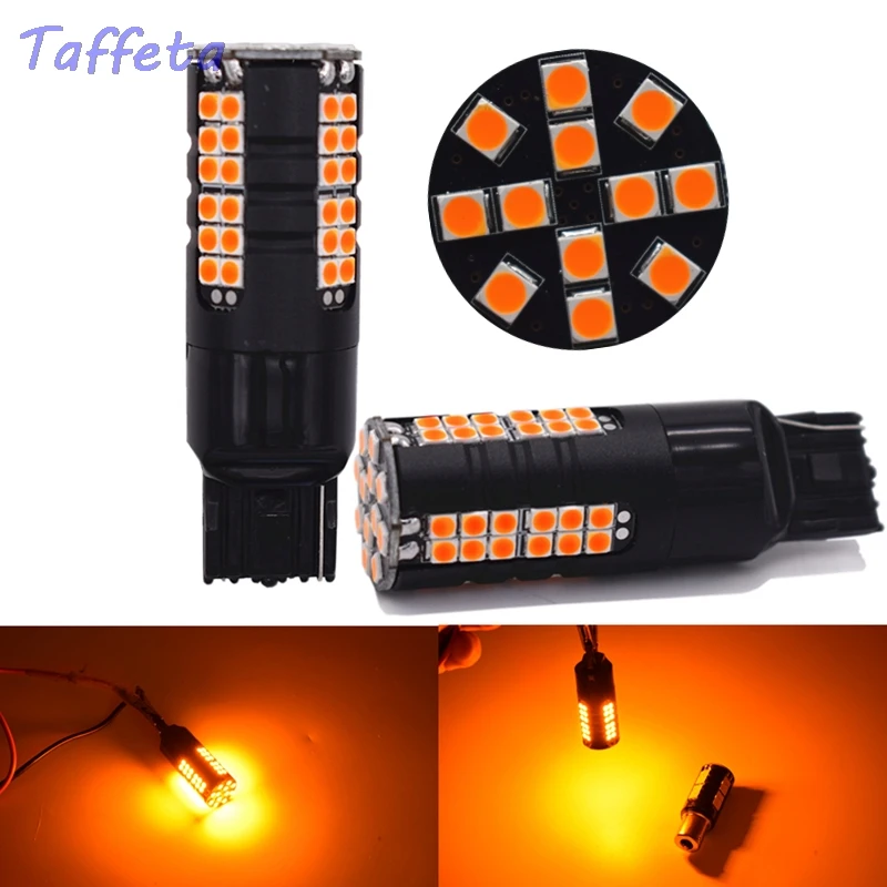 Задсветильник 7440 W21W T20 3030 60SMD, поворотники Лампа для стоп-сигнала янтарных цветов 9-30 В постоянного тока, 2 шт.
Задсветильник 7440 W21W T20 3030 60SMD, поворотники Лампа для стоп-сигнала янтарных цветов 9-30 В постоянного тока, 2 шт.