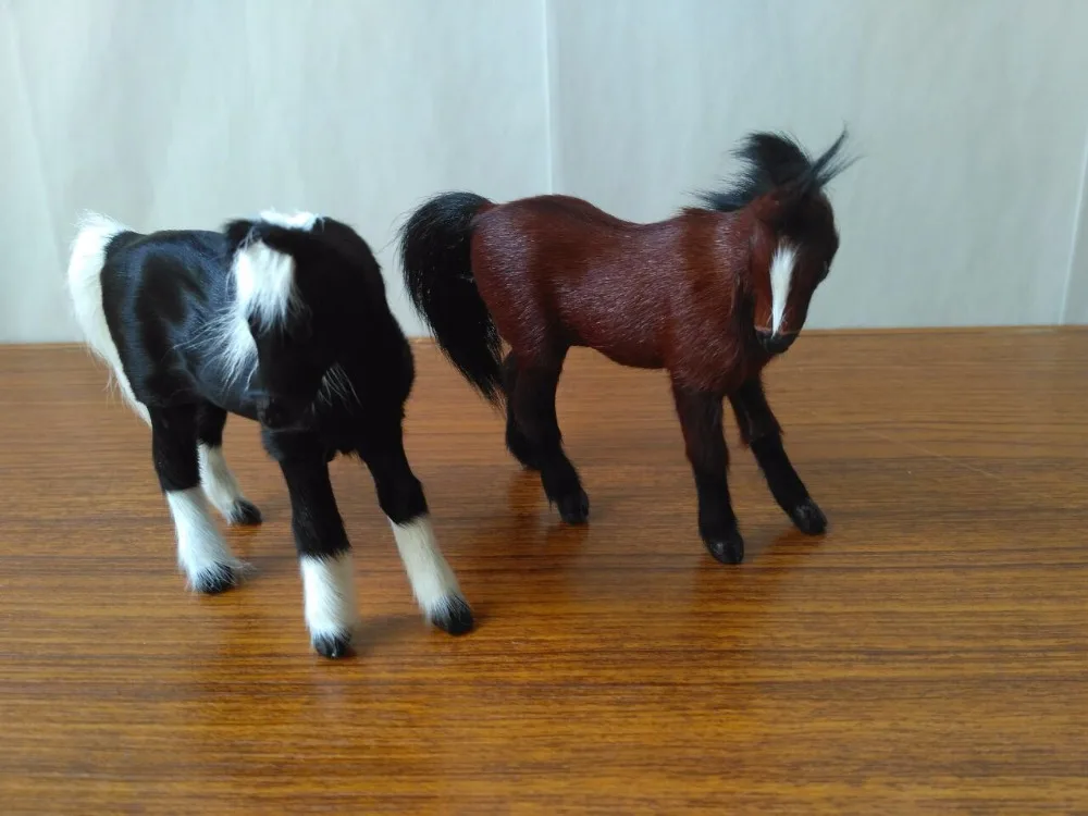 simulation black or brown horse small 12x10cm model plastic&furs horse handicraft,home decoration toy gift d1468
simulation black or brown horse small 12x10cm model plastic&furs horse handicraft,home decoration toy gift d1468